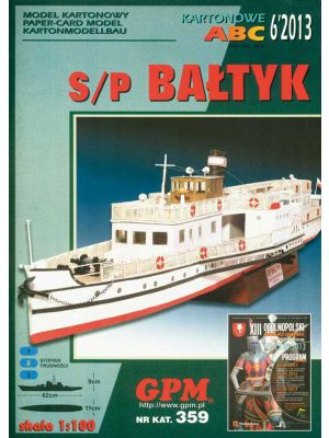 Paddle steamer S/P Baltyk