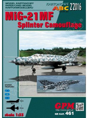 MiG-21 MF Splinter Camouflage