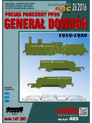 Polish Armored Train General Dowbor (No 20)