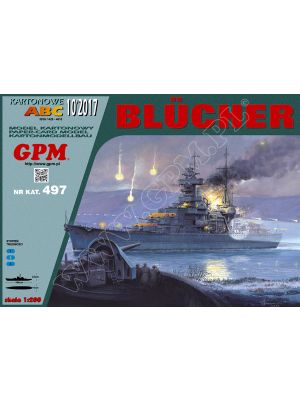 German heavy cruiser Blücher