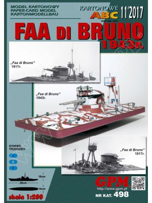 Italian monitor Faà di Bruno