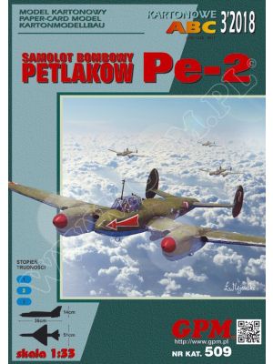 Soviet light bomber Petlyakov Pe-2