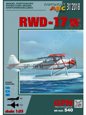 Polish Floatplane RWD 17 W