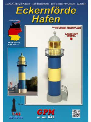 Old Lighthouse Eckenförde Harbour 1/45