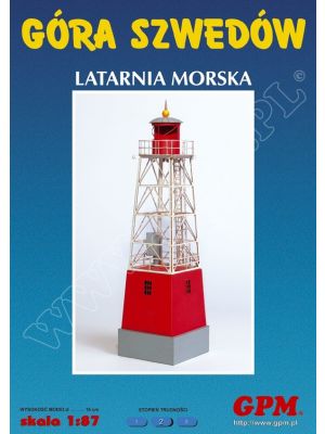 Gora Szwedow Lighthouse Lasercutmodel 1/50