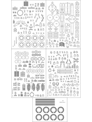 Lasercutset for Anti-aircraft gun 52-K 85 mm