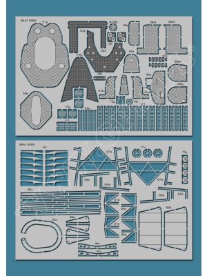 Admiral Graf Spee Lasercutset details & railings