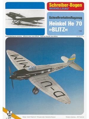 Transport aircraft Heinkel He 70(Blitz)