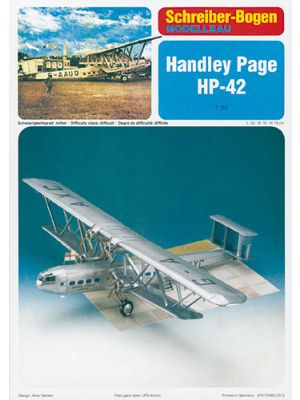 Biplane Handley Page HP-42