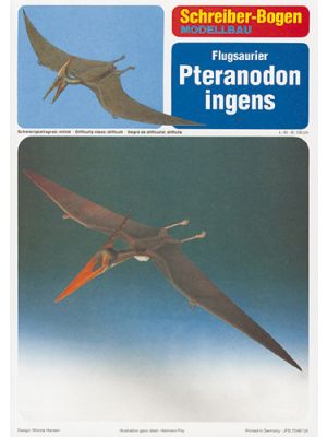 Pterosauria Pteranodon ingens