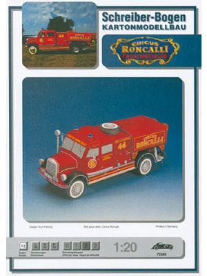 Fire truck Circus Roncalli