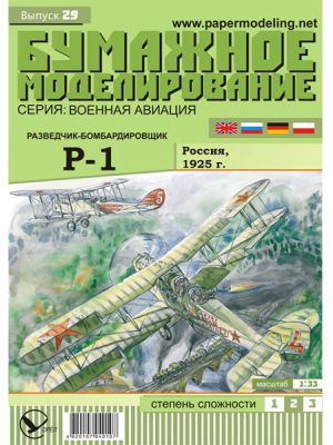 Soviet Reconnaissance Aircraft Polikarpov R-1