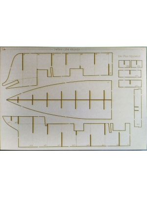 Lasercutset skeleton for Vernyy