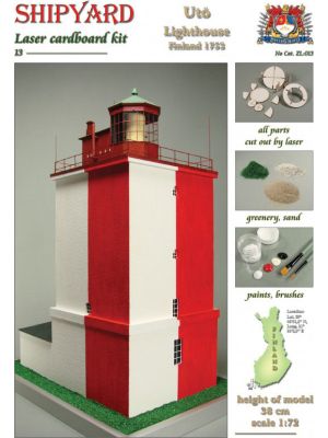 Utö Lighthouse Laser Cardboard Kit