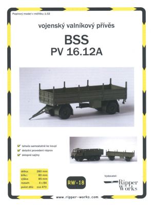 LKW Anhänger BSS PV 16.12A