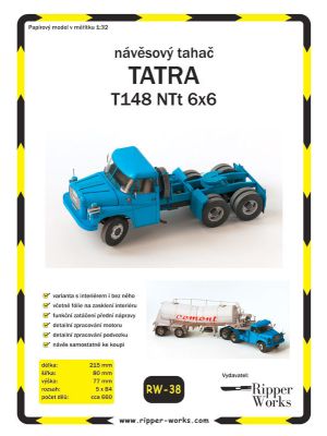 Truck Tractor Tatra T148 NTt 6x6