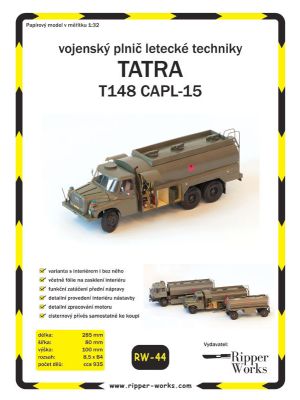Airfield tank wagon Tatra T148 CAPL-15