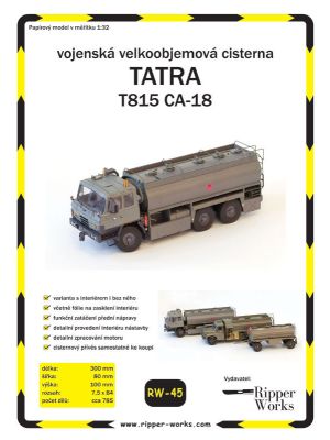 Airfield tank wagon Tatra T815 CA-18