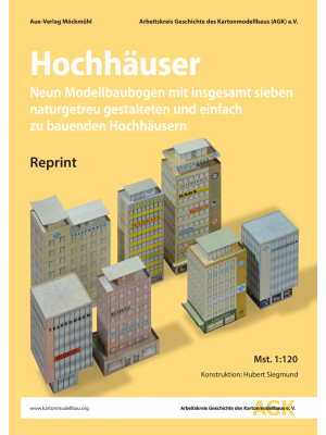 Seven high-rise buildings by Hubert Siegmund - Reprint