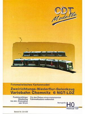 Zweirichtungs-Niederflur-Gelenkzug Variobahn Chemn