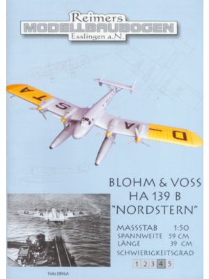 German Floatplane Blohm & Voss HA 139 B 