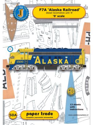Diesel locomotive F7A Alaska Railroad