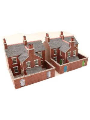 Terrace Houses in Red Brick