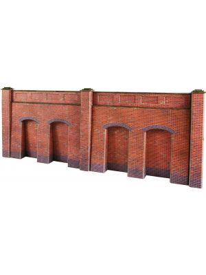 Retaining Wall in Red Brick