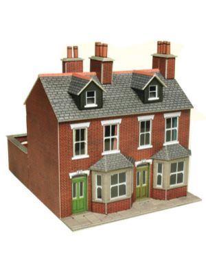 Terraced Houses in Red Brick