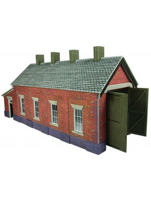 Red Brick Single Track Engine Shed