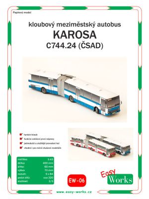 Articulated bus Karosa B744.24