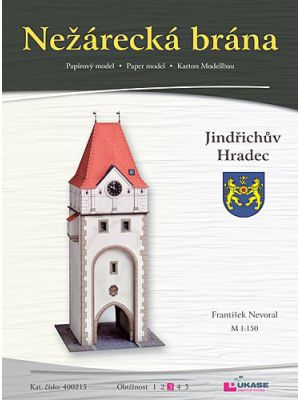 Gate tower in Jindrichuv Hradec
