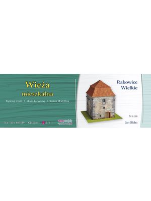 Knight's tower 15th century in Rakowice Wielkie