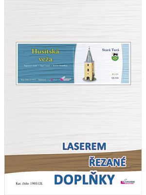 Lasercutset for Hussites tower (Husitska veza)