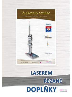 Lasercutset for Television Tower Zizkov