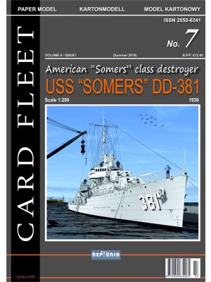US Destroyer USS Somers DD-381