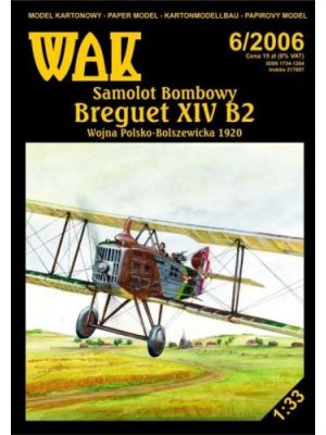 French biplane bomber Bréguet 14 B2