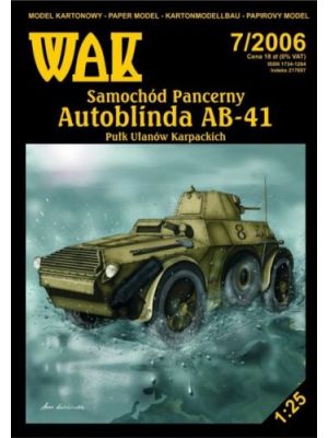 Italian armoured cars Autoblindo AB41