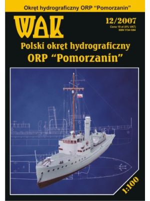 Polish hydrographic survey ship ORP Pomorzanin