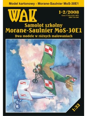 Advanced trainer Morana-Saulnier MoS-30E1