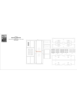 Lasercutset frames for Siemens Halske Bo