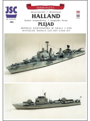Swedish destroyer Halland and torpedoboat Plejad