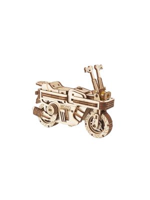 Mechanical Wooden Model MOTO COMPACT Folding Scooter