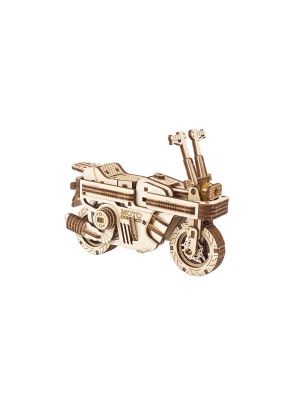 Mechanical Wooden Model MOTO COMPACT Folding Scooter