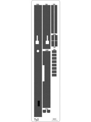 Lasercut Set platforms for Ty 2 Floridsdorf