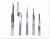 Precision Tweezer Set – 5-Piece Stainless Steel