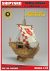 Lasercut wooden modell Hanse Kogge von Bremen 1380