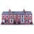 Low Relief Red Brick Terraced House Fronts