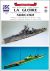 French cruiser La Gloire and submarine Surcouf