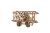 Mechanical Wooden Model Mini-Biplane